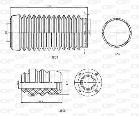 Open Parts Άξονες Μετάδοσης για Ford Fiesta Mercedes-Benz V
