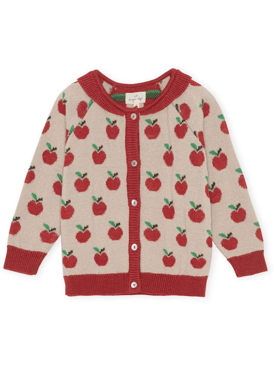 Konges Slojd Kids Cardigan Red