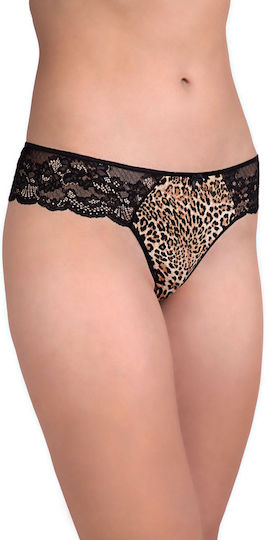 Elite Form Frauen Sexy Zeichenfolge Braun