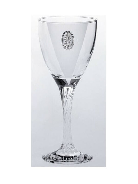 Ζήβας Wine Glasses for Wedding made of Glass 1pcs