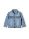 Minoti Denim Jacket Blue with Ηood