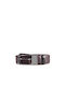 19V69 Men's Double Sided Belt Brown