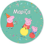 Party Sticker "Peppa Pig" Theme PINK51139