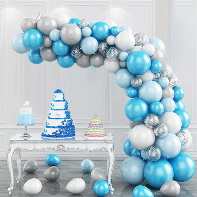 Composition with Balloons Blue