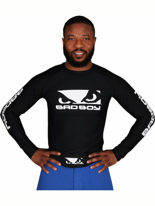 Bad Boy Long Sleeve Shirt BBF00007 for Jiu-Jitsu Black