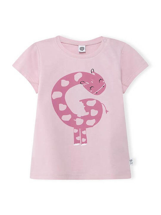 Kids' Shirt Short Sleeve Pink