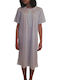 Cool Summer Women's Nightdress Light Blue