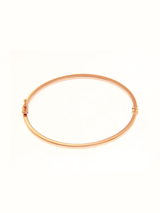 Mentzos Bracelet Handcuffs made of Gold 14K