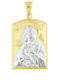Eforo Pendant Kids Talisman with the Virgin Mary made of Gold 14K PA11400176