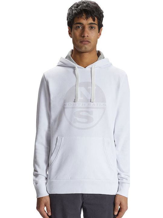 Sweatshirt mit Kapuze Weiß