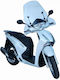 Fabbri Transparentes Visier Motorrad für Honda SH 125 2925/B-E