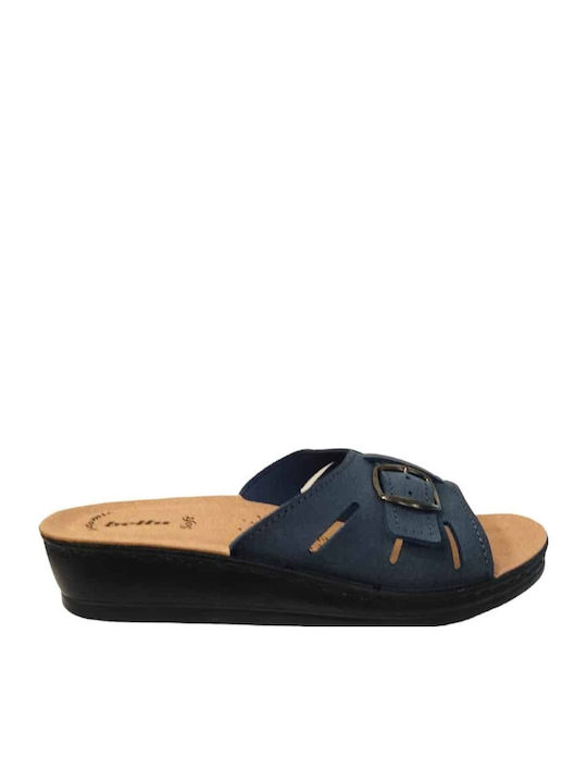 Bella Sandale Casual Damă Anatomici Albastre