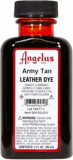 Angelus Liquid Craft Paint Braun for Leather 90ml