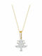 Kiriakos Gofas Charm Baum aus Gold 14K