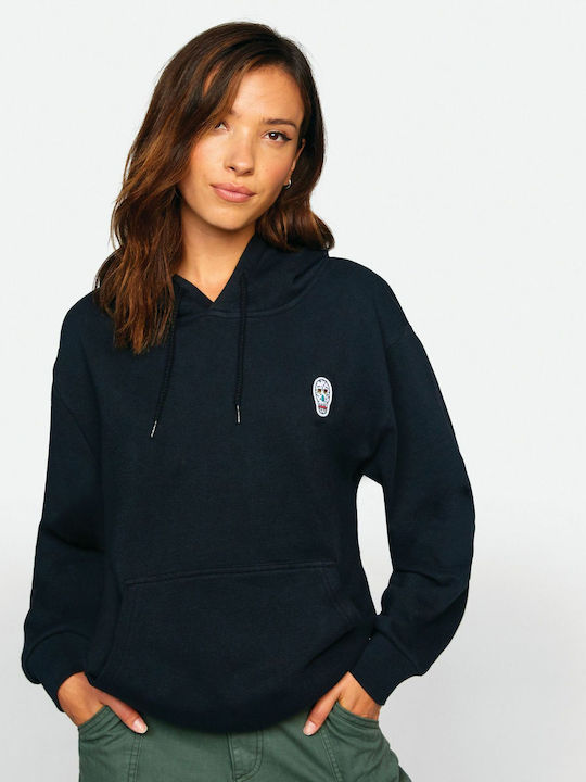 RVCA Women's Hooded Sweatshirt Black