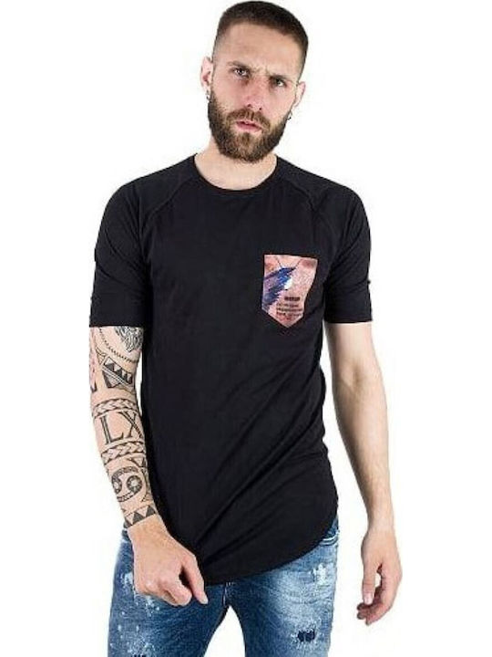 Stefan Fashion T-Shirt Schwarz