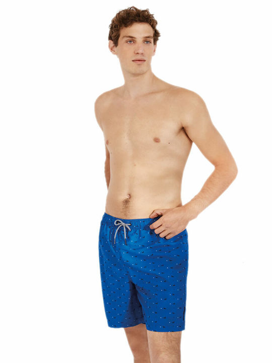 Ysabel Mora Men's Swimwear Bermuda Blue with Patterns