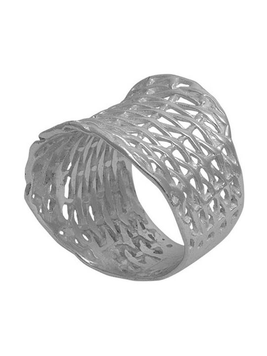 Bizoutaki Women's Silver Ring