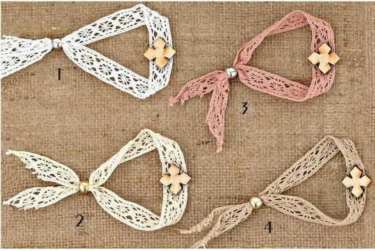 Palma Emporio Christening Charm Bracelet Brown 50pcs