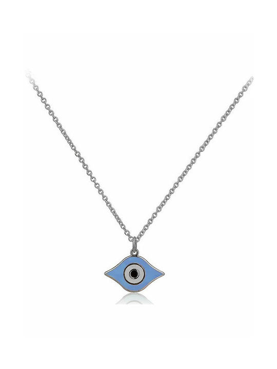 Paraxenies Necklace Eye from Gold 14K