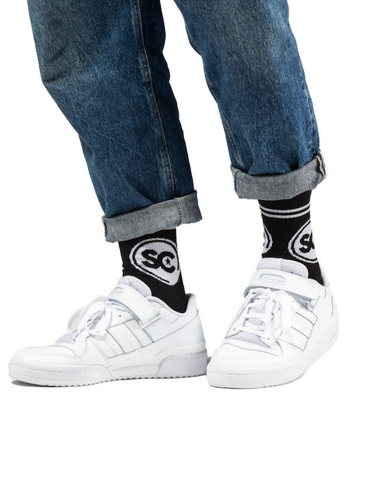 SneakerCage Men's Socks White