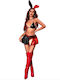 Tres Chic Sexy Costum Roșie