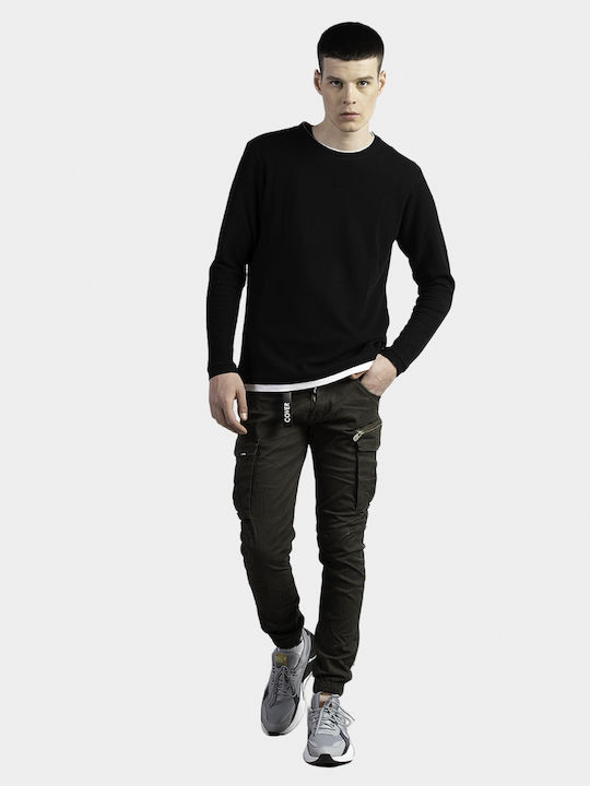 Trousers Cargo in Slim Fit Khaki
