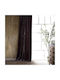 Saray Home Vorhang mit Bleistiftfalten Braune 300x280cm