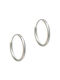 Gatsa Earrings Hoops made of Silver