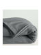 La Redoute Interieurs Pătură Fleece Simplă 150x220 cm Gri