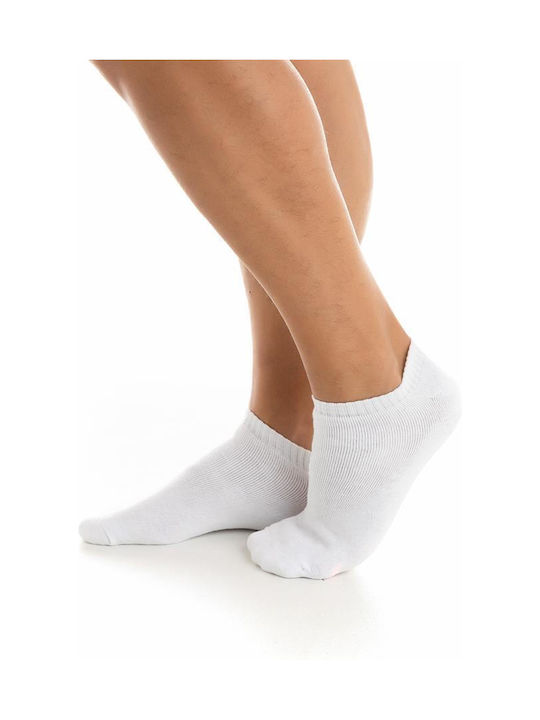 Inizio Ανδρικές Μονόχρωμες Κάλτσες Λευκές