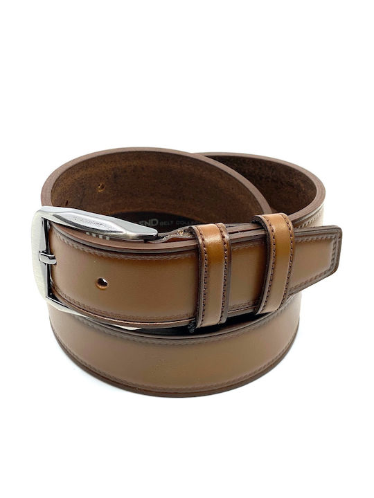 Legend Accessories Ανδρική Ζώνη Δερμάτινη Ταμπά