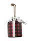 Hanging Ornament Gift Metallic Multicolour 15x15cm