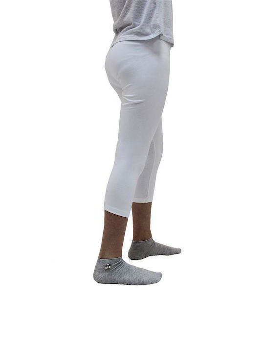 Inizio Kids Capri Legging White