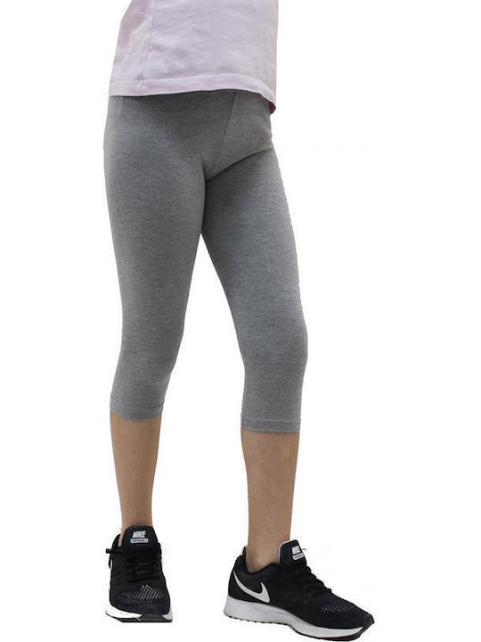 Inizio Kinder Leggings Capri Gray