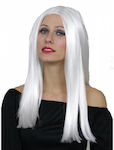 Carnival Wig Straight White