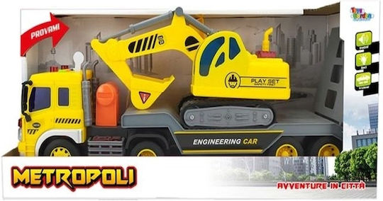 Metropoli Excavator Scale 1:16 Pull Back for 3+ Years