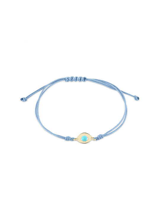 Chrilia Kids Bracelet from Gold 14K with Evil Eye