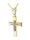 Papadopoulos Gold Damen Gold Kreuz 14K