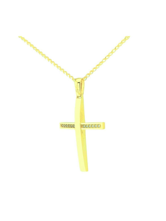 Papadopoulos Gold Women's Gold Cross 14K