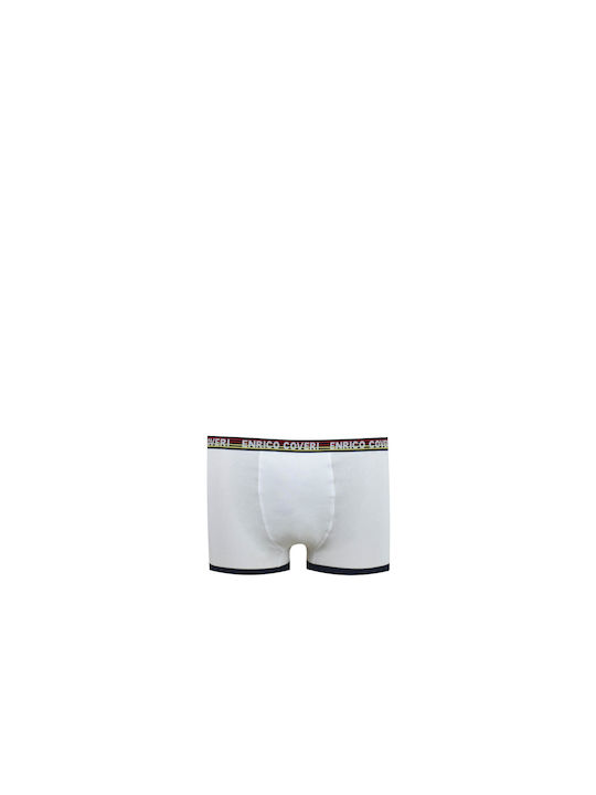 Enrico Coveri Kinder-Boxershorts Weiß