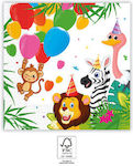 Party Napkins Multicolored 20pcs