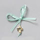 Bellissimo Christening Charm Pin Turquoise 50pcs