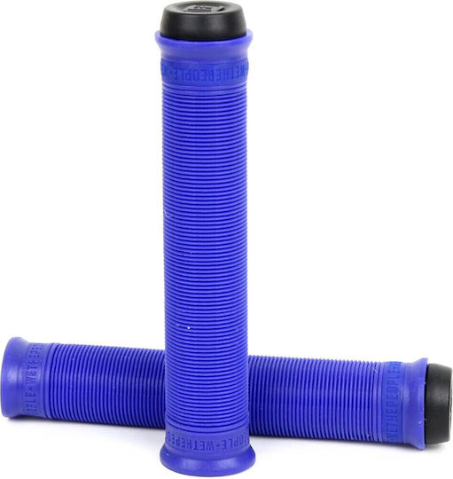 W-T-P WTBLU0018 Χειρολαβές Ποδηλάτου BMX σε Μπλε Χρώμα 160mm από καουτσούκ