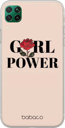 Babaco Back Cover Silicone Beige (Huawei P40 Lite)