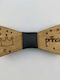 Bonjour Bebe Kids' Wooden Bow Tie Beige