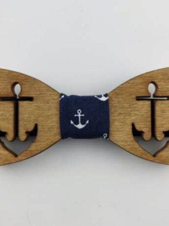 Bonjour Bebe Kinder Holzfliege Marineblau