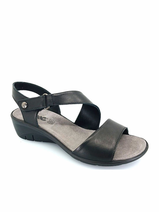 Anatomic Women's Leather Platform Shoes Black