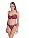 Miss Rosy Bra Burgundy