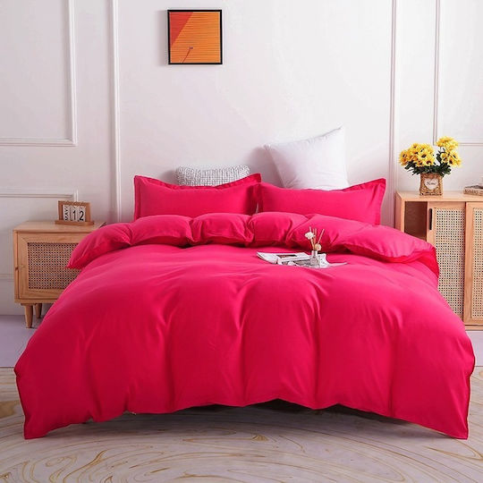 Marwa Duvet Cover Queen 220x240 Fuchsia